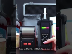 Kleiner Alkohol-Atem-Analysator Leichtgewichts-Blutalkohol-Tester